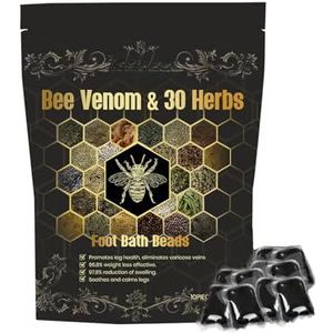 Kruiden Lichaamsverzorging Voetbadparels - Verbeter De Bloedsomloop, Verlicht Vermoeidheid En Verbetert De Slaap | Gebruiksvriendelijke Voetverzorging