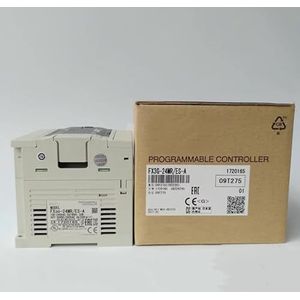 LMNCBVYA FX3G-24MR/ES-A Programmable Logic Controller (PLC) with 14 Inputs and 10 Outputs, AC Power Supply - Reliable Automation Solution