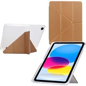 OWSIHNZBF Schokbestendige beschermhoes voor Samsung Galaxy Tab A11 Plus SM-X230/X235/X236: Slanke, intelligente met automatische wek-/slaapfunctie en penhouder (lichtbruin)