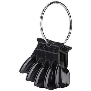 Nagelkleurkaart, 4 kleuren 50 stuks nail art praktijktips manicure polish gel kleur display nagellak tonen tool (kleur: 2 # zwart)