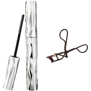 ​​Iron Wand Mascara​​ with ​​Telescopic Waterproof​​ Formula & ​​3D Curling Eyelash Iron​​ Technology – Smudge-Proof, Flake-Free, Long-Lasting Wear for Natural Volume (1Pc)