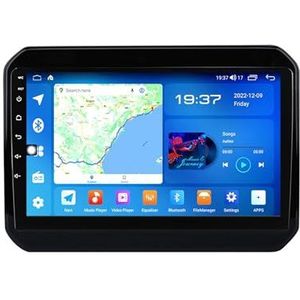 Android 11 Dubbel Din Stereo Auto Multimedia Radio Voor Suzuki Ignis 2016-2020 9 Inch Dubbel Din Auto Stereo Head unit Ondersteuning 4G WIFI Bluetooth Stuurbediening Carplay(A500S 4G+WIFI 8-Core 4G 64