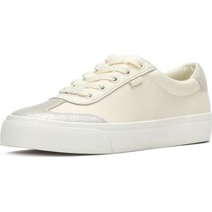 Keds Jktoe-7a Fashion Sneaker voor dames, Zilverreiger Champagne Glitter, 36 EU