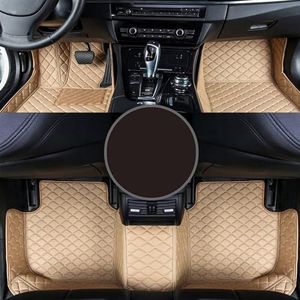 Waterdichte Autotapijten Voor Nissan Voor NV200 Auto Vloermatten Voet Coche Accessoires Auto Tapijten All weather antislipmat(Beige)