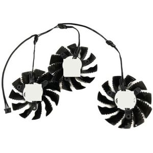 3 stuks/set, 82 mm, PLA09215S12H, GPU-koeler voor grafische kaartventilator voor Radeon GIGABYTE AORUS RX 5700 XT 5700XT 8G video-VGA-kaarten