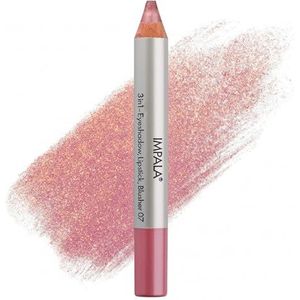 Impala 3-in-1 Jumbo potlood | kleur 07 roze | oogschaduw, lippenstift en blush | gladde en langdurige textuur | intensieve kleuren