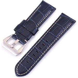 leer vervangingsbanden, horloges Polsband for mannen en vrouwen, s 20mm/22mm/24mm 26mm High End Retro Kalfsleren Horlogeband Horlogeband met lederen bandjes (Size : Style S4)