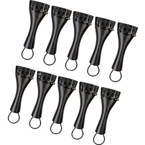 Viool Staartstuk 10PCS Viool Staartstuk 1/8 Aluminium Viool Onderdelen & Accessoires Voor 1/8 Viool Accessoireset voor viool