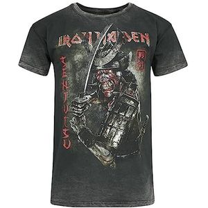 Iron Maiden Seal 23 T-shirt grijs 3XL 100% katoen Band merch, Bands