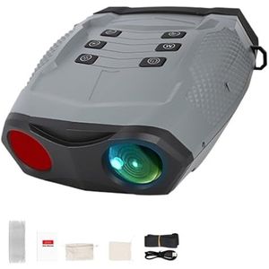 Nachtkijker, 4K HD Digitaal infrarood nachtzichtapparaat Weinig licht Full Color 48MP Foto 600M Volledig donkere kijkkijker for kamperen Jagen HD-observatie buiten zoeken(Set 2)