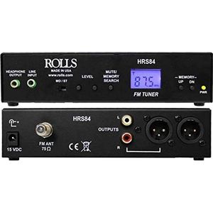 ROLLS Digitale FM-tuner met XLR's