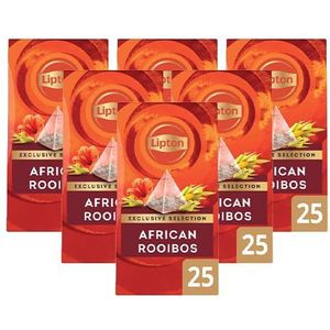 Lipton - Exclusive Selection Afrikaanse Rooibos thee - 6x 25 zakjes