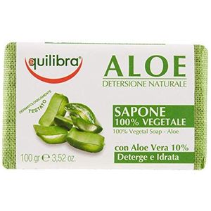 Equilibra Soap, Aloë Vera 100 g - by Equilibra