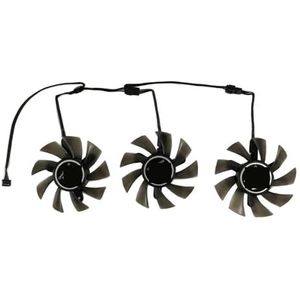 3 stuks/set 75mm 8015, GPU VGA videokoelventilator, voor Powercolor voor Dataland R9 290/290X grafische kaart PLA08015D12HH