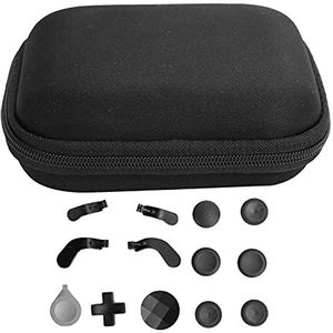 13 in 1 Vervangende Thumbsticks voor Xbox One Elite Series 2, Gamepad Swap Joysticks Paddles Accessoire Vervanging voor Xbox One Elite Series 2 Controller(zwart)
