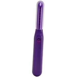 Ontwarrende Vibrerende Borstel, ABS Draagbare Paarse Ergonomische Styling Tool Elektrische Ontwarrende Borstel Massage voor Vrouwen voor Thuis