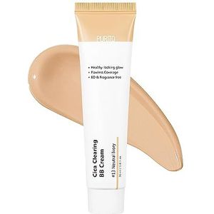 PURITO | Cica Clearing BB Cream 13 neutrale ivory, 1 fl.oz/30 ml, veganistische BB Cream, foundation, dierproefvrij