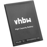 vhbw Accu compatibel met Wiko Robby, Harry, Lenny 4, Lenny 4 Plus mobiele telefoon smartphone telefoon (2500 mAh, 3,8 V, Li-Ion)