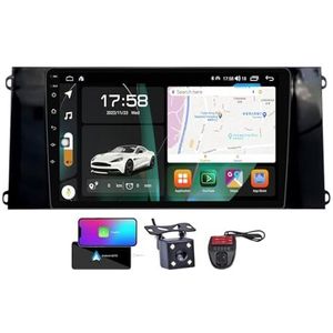 Android 13 Autoradio 9 Duim Touch Display Voor Ford Transit Pro 2021-2022 Met Draadloze Carplay Android Auto/4G WiFi/FM RDS DAB+/BT 5.0/Bediening op het stuur + Camera en DVR(NF-4)