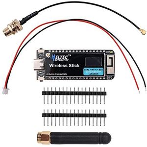 DollaTek ESP32 Wireless Stick Lora + WiFi + BLE ontwikkelingsboard SX1276 module voor Arduino 868MHz - 915 MH