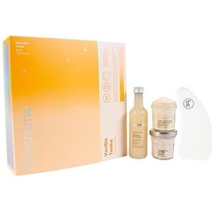 Blancrème Gua Sha Body Set + Accessoires. Douchegel, Scrub en Lichaamscrème, Vanille Tonka