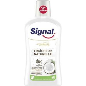 Signal Integral 8 natuurlijke elementen, antibacterieel, frisse en witte frisheid, 500 ml