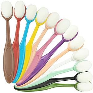 Borstels mengen voor ambachten, inkt blending penselen 12 stuks blenden borstels set kleurrijke schilderij penselen achtergrond stencil borstels schilderen gereedschap voor papier knutselaar kaarten