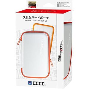 [2DS LL overeenkomstige] slanke harde etui voor New Nintendo 2Ds LL White × Oranje