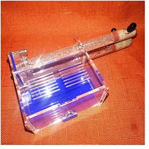 Acrylique Nid Fourmis Naturel 2 Pcs Tube À Essai Ferme Fourmi Fourmilière Écologique Fourmi Maison Villa Insecte Formicarium Habitat Boîte Pour Colonie (Size : 18 caliber Paving board)