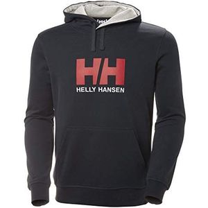 Helly Hansen - Hh Logo Hoodie - Sportkleding - Grijs - Katoen
