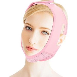 Facial Slimming Mask, Adjutable V Line Lifting Slim Belt Neck Compression Double Chin Strap Weight Loss Belts Skin Care Chin Bandages Wrap