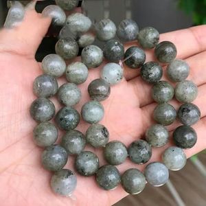 Natuurlijke grijze labradoriet facetgeslepen losse stenen kralen rond hart onregelmatig mat voor DIY maken armband ketting sieraden charme-type4-6