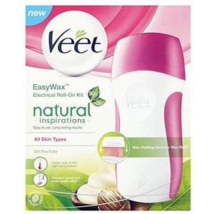 Veet Easy Wax Naturals Elektrische Roll-On Kit