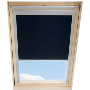 Dakraam Verduisterend Rolgordijn geschikt op VELUX M04 / 304/1 / MK34, Zwart