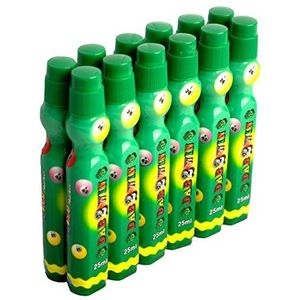 12x 25ml Green Slimline Bingo Dabbers/Dauber/Markers voor Bingo Tickets