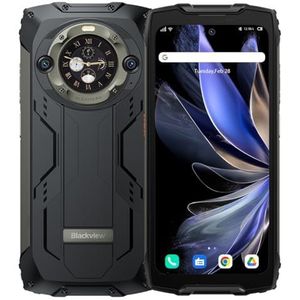Blackview BV9300 Pro Outdoor mobiele telefoon zonder abonnement, 100 lm zaklamp, 24 GB + 256 GB, 15080 mAh accu, 6,7 inch 120 Hz 2,3 K display, 64 MP camera, IP68 Android 13 waterdichte smartphone,