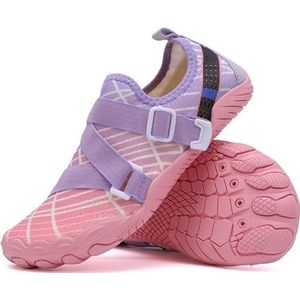 Heren Dames Blote voeten Sneldrogende waterschoenen Sportieve wandelschoenen Kajakken Varen Wandelen Surfen Duiken Strandwandelschoenen(1728Pink,39)