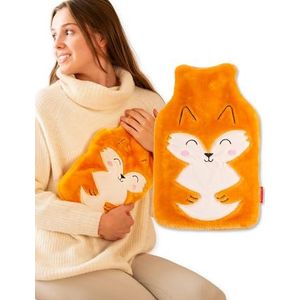 soxo Hot Water Bottle Warmwaterkruik Zachte Kruik Warm Water Cadeau Hot Water Bag Vos