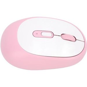 2.4G Draadloze Muis, 500mAh Batterij Optische Draadloze Muis voor Pc voor Computer (PINK)