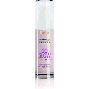 Delia Cosmetics Go glow Make Up Primer Brightening Roze Basis