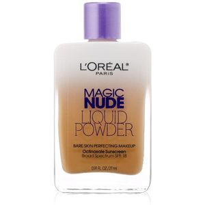 L'Oreal Paris Magic Nude Liquid Powder Bare Skin Perfecting Makeup SPF 18, Buff Beige, 0,91 oz van L'Oreal Paris