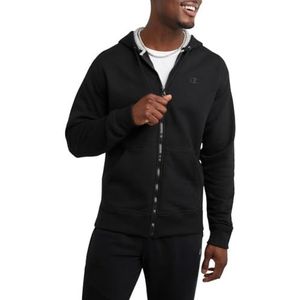 Champion Powerblend Full Zip Hoodie voor heren om op te warmen of te lopen