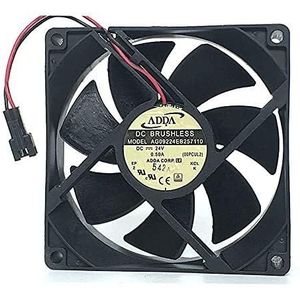 For Large Air Volume Inverter Fan for CPU AG09224EB257110 9CM DC 24V 0.50A 2-Wire LMNCBVYA