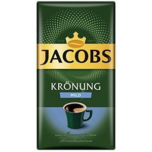 Jacobs Filterkoffiekroon Mild, 12 stuks (12 x 500 g) gemalen koffie