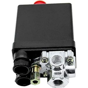 Drukschakelaar voor luchtcompressor, drukschakelaar-controleklep, 90-12 psi, 1/4 aansluiting (kleur: 2)