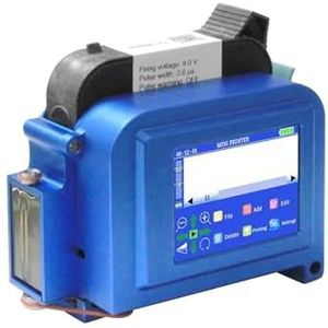 12,7 mm mini-bewerking op het touchscreen Draagbare handheld inkjetprinters in meerdere formaten(Printer)