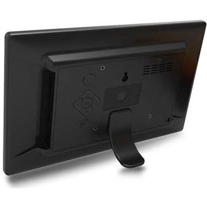 Frame 7-inch Elektronische Fotolijst Ondersteuning For Reclame Spelen In Lus USB SD DC Plug-in Fotodisplay High Definition Scherm(Black)