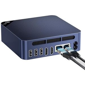 Beelink EQ14 Mini PC, Intel 12th Processor N150 (4C/4T, up to 3.6Ghz), 16G DDR4 1T SSD Mini Computer, Dual 1000M LAN/25W TDP/WiFi 6/BT5.2/Triple Display Play