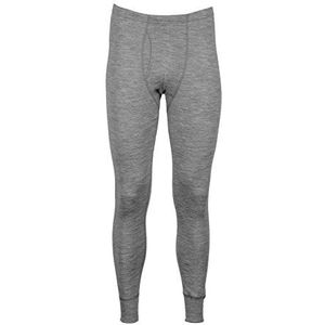 DILLING Lange onderbroek voor heren - van 100% BIO-merinowol Grijs M