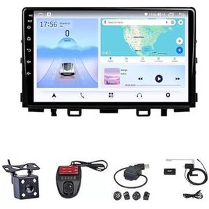 Android 13 Multimedia Speler Auto Radio GPS Navigatie Draadloze Carplay Auto Plug En Play Voor Kia Rio YB KX Cross 2016-2020(4G+WIFI 2G+32G)